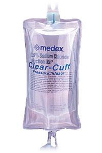 MX4710 ICU Medical Clear-Cuff@1000Ml Pressure Infusor 10/Ca