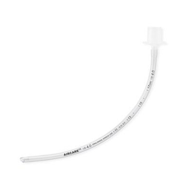 100/101/060 ICU Medical Tracheal Tube Clear Murphy Aircare Uncuffed 6.0Mm 10/Bx