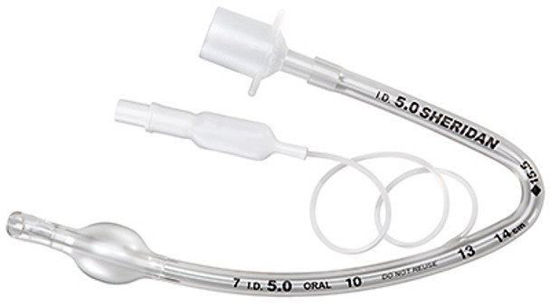 5-22211 Hudson RCI - Teleflex ET Tube, Preformed Cuffed Oral, 5.5, 10/CS