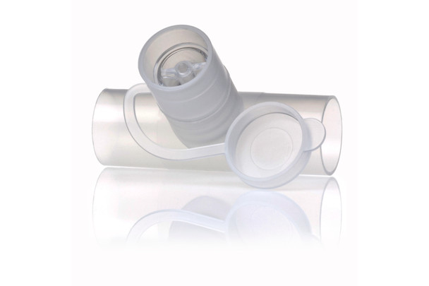 1744 Medline (formerly Teleflex)  In-Line Nebtee W/Valve, 22MModx18MMidx22M, 30/CS