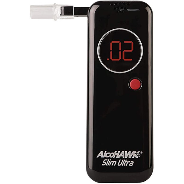 ALCOHAWK SLIM Drug Tests Breathalyzers, 1/EA