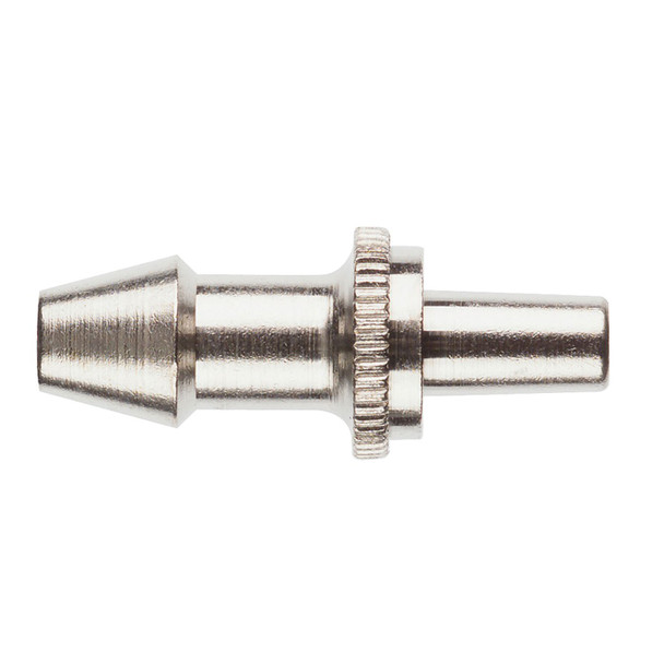 Hillrom 5082-167 Metal Male Luer Slip Connector, Barbed End, 10/pk (US Only) , pack