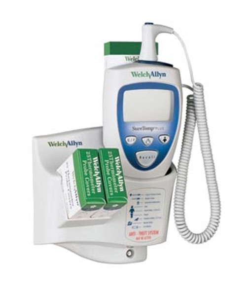 Hillrom ALLYN SURETEMP® 01692-201 Model 692 Electronic Thermometer, Wall Mount, Security System, ID Location Field, Rectal Probe, Rectal Probe Well, 3-Year Limited Warranty (US Only) , each