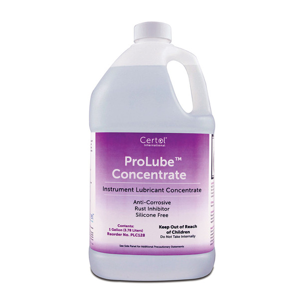 PLC128 Certol Instrument Lubricant Concentrate, 1 Gallon Bottle, 1 oz Pump, 4/cs