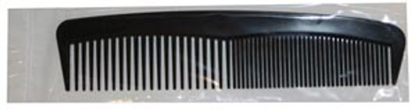 New World Imports BC5 Comb, 5in. Black (Individually Polybagged), 144/bx, 10 bx/cs , case