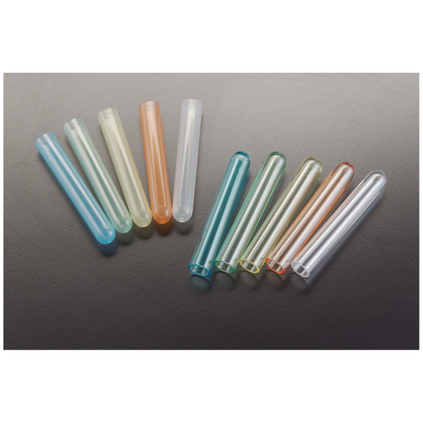 Simport Scientific T400-3AG Culture Tube, 12 x 75mm, Polypropylene, 5mL, Green, 250/pk, 4 pk/cs , case