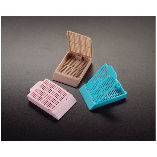 Simport Scientific HISTOSETTE® M492-8 Tissue Cassette, Tan, 500/bx, 3 bx/cs , case