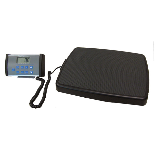 498KLAD Pelstar LLC/Health O Meter Professional Scales Digital Floor Scale with Remote Display, Power Adapter ADPT31 Included, 500 lb Capacity