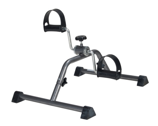 10270kdrsv-1 Drive Medical Exercise Peddler with Attractive Silver Vein Finish