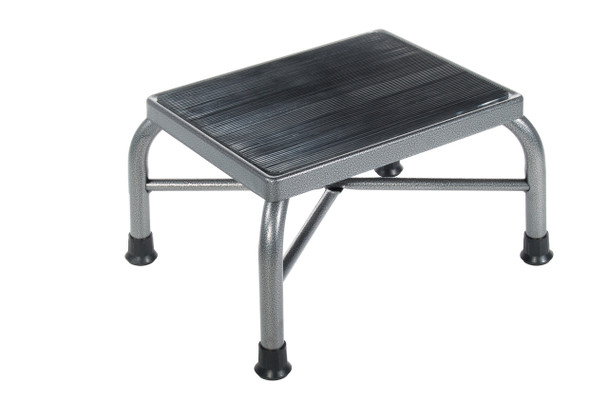 13037-1sv Drive Medical Heavy Duty Bariatric Footstool with Non Skid Rubber Platform