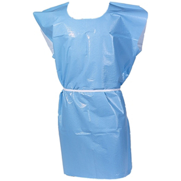 980844 TIDI Choice Gowns Blue Tissue/Poly Pebble 30in x 42in 50 per Case