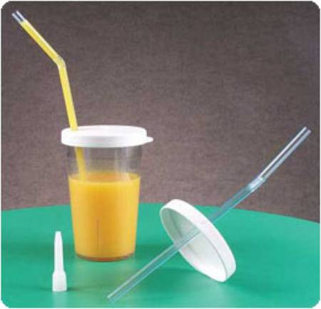 920692 Performance Health Sip-Tip Drinking Cup, Package of 3 Replacement Lids