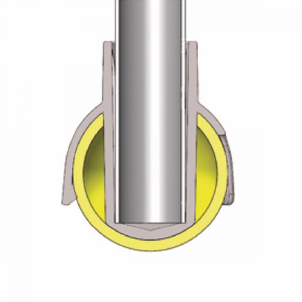 552004 Patterson Medical Tennis Ball Glides, Replacement Tennis Balls, Pair