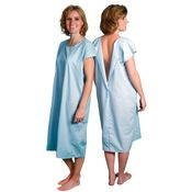921434 Patterson Medical Patient Gowns, Fully Open M/L (Fits shoulder width 21")