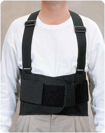 A81831 Patterson Medical Rolyan Workhard Back Supports-Light-Duty or Heavy-Duty, Heavy Duty S