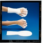 A6731 Patterson Medical Rolyan Anti-Spasticity Ball Splint, Ezeform-Solid 1/8" (3.2mm) White Small