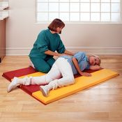 2206A Patterson Medical Folding Exercise Mat, 4' x 4'