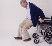 926532 Performance Health Safe-t mate Wheelchair Anti-Rollback Device, (Fits 16"-20" Wheelchairs)
