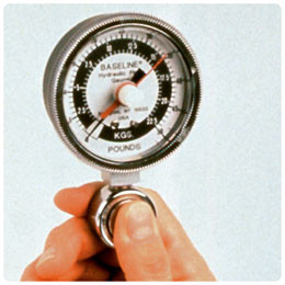 7481 Patterson Medical Baseline Hydraulic 50 lb Pinch Gauge