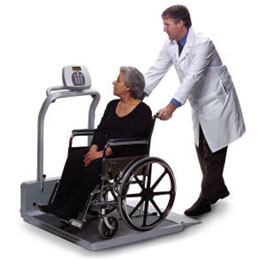 552416 Patterson Medical Health-o-meter 2600KL/2610KL Digital Wheelchair Ramp Scale