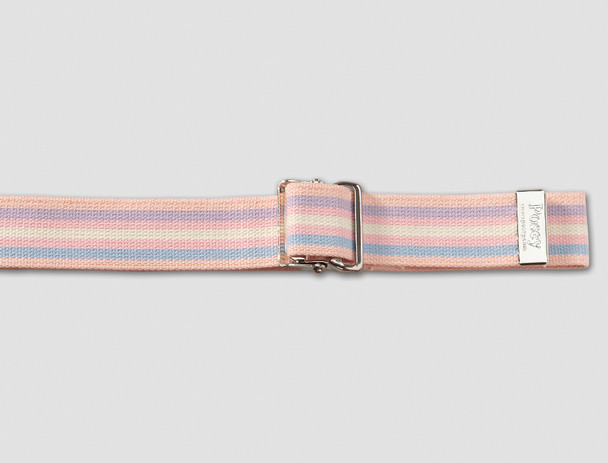 6531L Posey Pastel Bouquet Gait Belt with Nickel Buckle, 71", 1/EA