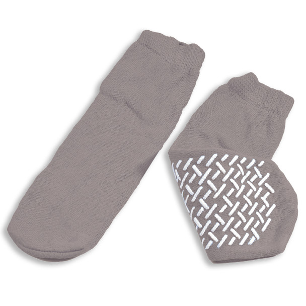 Dynarex 2184 Slipper Socks 2XL Grey 48/Case