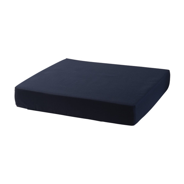 DMI Polyfoam Wheelchair Cushion, Standard, Navy, 16 x 18 x 2