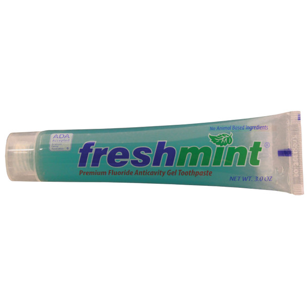 New World Imports WORLD IMPORTS FRESHMINT® CGADA3 Freshmint Premium Anticavity Gel Toothpaste, 3.0 oz, ADA Approved, 72/cs (Not Available for sale into Canada) , case