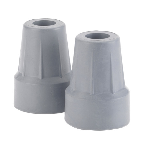 rtl10441 Drive Medical Forearm Crutch Tip 5/8", Gray, Pair, Retail Box ****Discontinued****