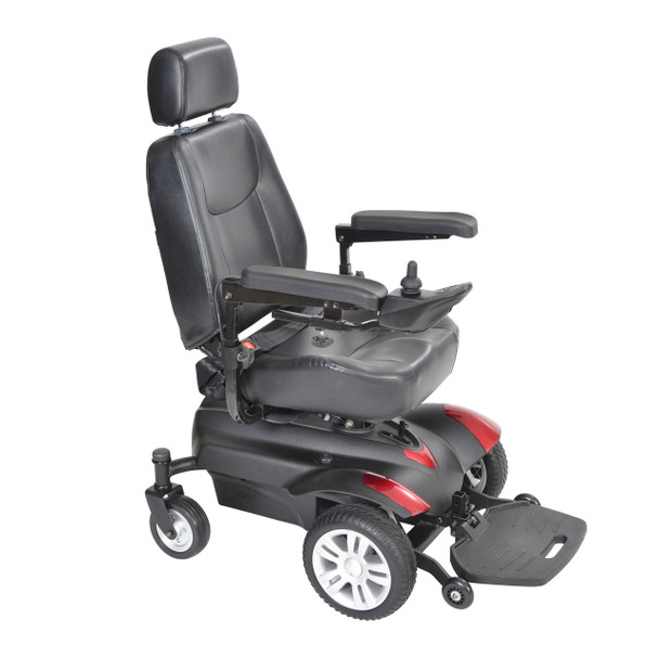 titanlb18csx23 Drive Medical Titan X23 Front Wheel Power Wheelchair&#44; Vented Captain&#39;s Seat&#44; 18&#34; x 18&#34;