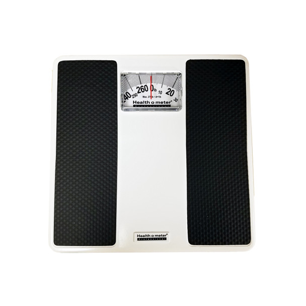 Pelstar LLC/Health o meter Professional Scales 100LBS Mechanical Floor Dial Scale, Capacity: 270 lbs, 10.25” x 10” Platform Dimension (DROP SHIP ONLY) , each