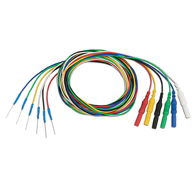 019-477000 Natus - Nicolet Stainless Steel, 6-color, 13mm length, 27G, 96"(2.5m) lead wire length, 24/box