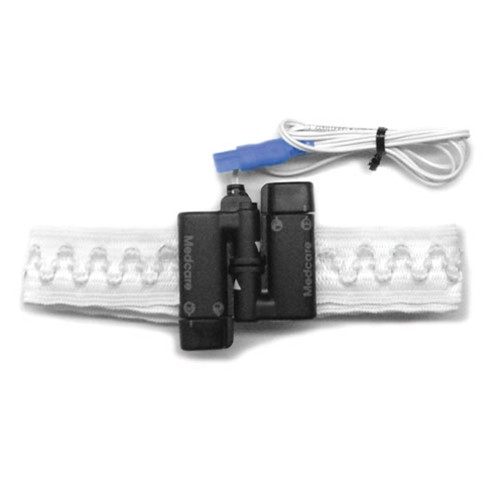 1421023 Natus - Nicolet Lock for XactTrace Single Use Cut-to-Fit Belts - Thorax, 15.7"(40cm) cable length w/inline inductor, 1/pkg