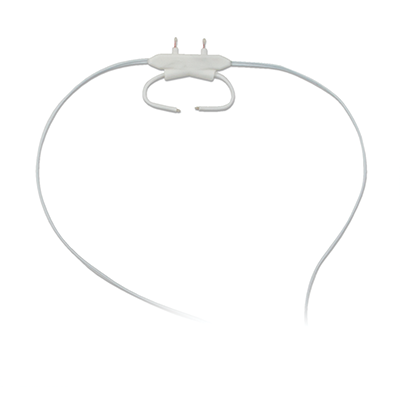 019-480800 Natus - Nicolet Two Channel Oral and Nasal, Adult, 78"(200cm) cable length, most PSG systems with TP connectors, 1/pkg