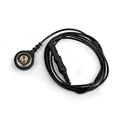 1411542 Natus - Nicolet Snap Lead with black button snap/lead wire/TP connectors, 29.5"(0.75m) lead wire length, 1/pkg