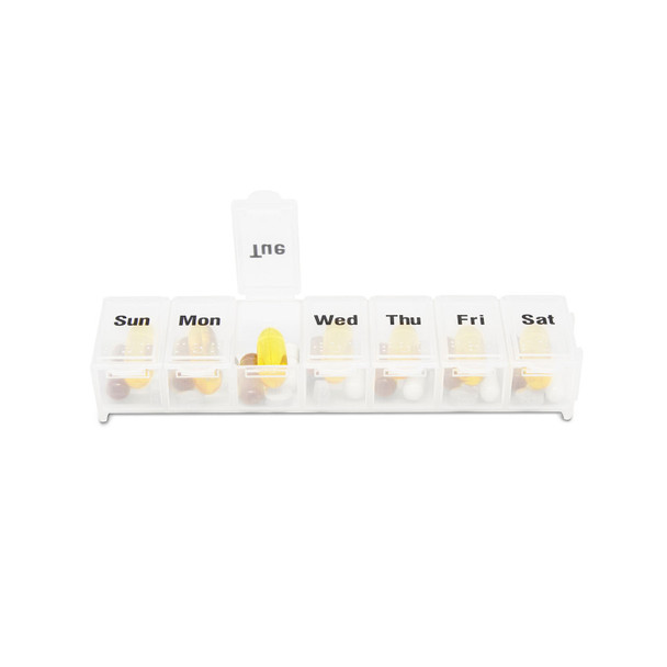 Dukal Corporation 6347 Weekly Pill Box, 6.75in. x 1in. x 1in. , each