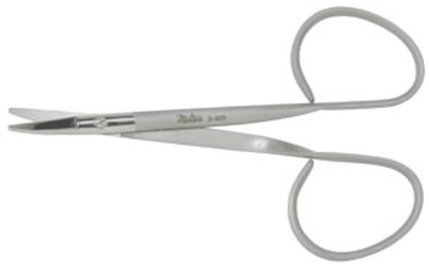 Integra Miltex 5-400 Utility Scissors, Curved, Blunt Tips, Ribbon Handle Style, 4.1in. , each