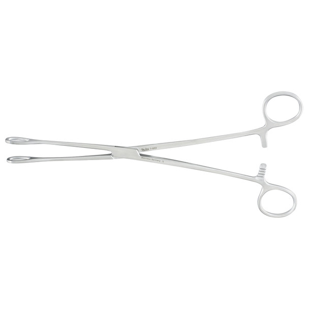 Integra Miltex 7-616 Sponge Forceps, 7in., Smooth, Curved , each