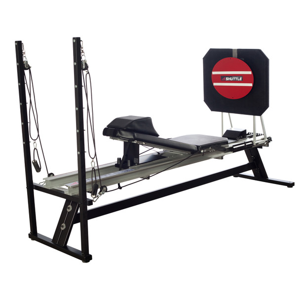 Shuttle Systems 2300 Rehabilitation Device, Clinical Plus Package with Kickplace Assembly, 25\in. Stand, Adjustable Backrest, Lateral Handles, Progess Monitor Strip, Light Resistance Attachment, ROM Control, 20\in. Wobble Board, Wobble Board Adapter 