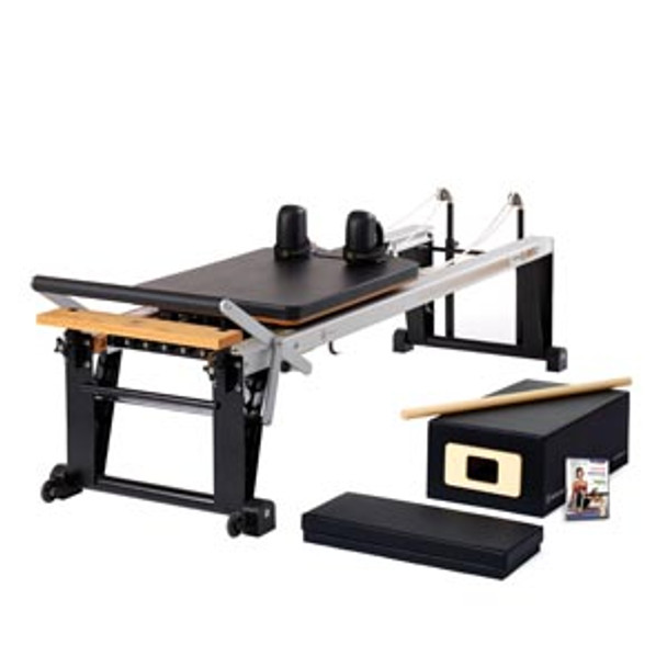 Merrithew ST-01084 Rehab Reformer™ Bundle Includes 1 ea: Rehab Reformer, Padded Platform Extender, Reformer Box, Maple Roll-Up Pole, Essential Reformer 2nd Ed DVD (Price subject to change without notice) (042107) , each