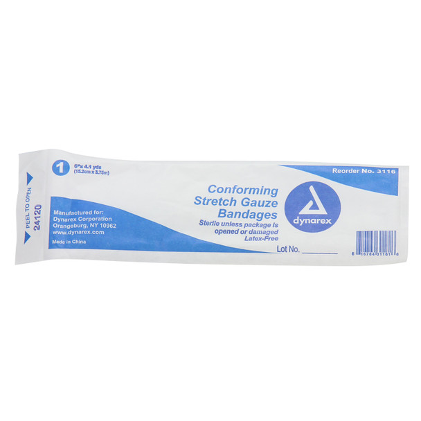 First Aid Only/Acme United Corporation 5-900 Sterile Stretch Gauze, 6in.x4yd, 1/bx (DROP SHIP ONLY - $150 Minimum Order) , box