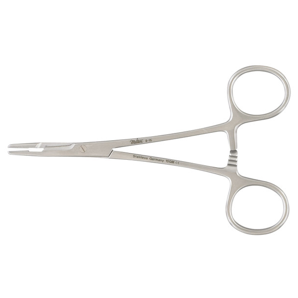 Integra Miltex 8-15 Olsen-Hegar Needle Holder, 5½in., Serrated, Regular Jaws , each