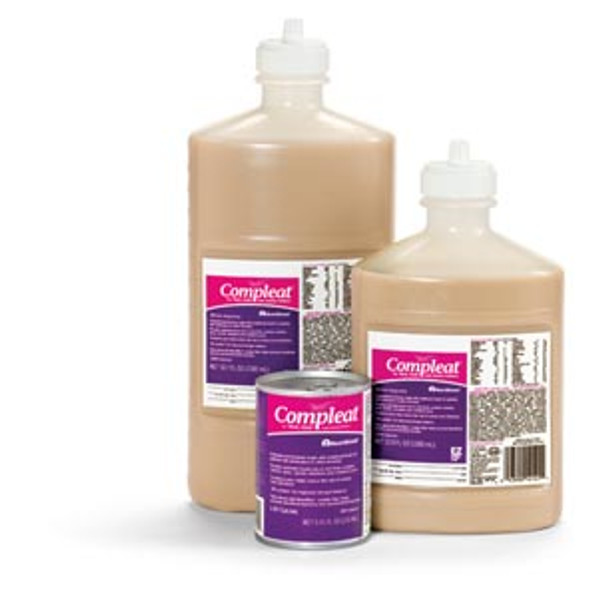 Nestle Healthcare Nutrition COMPLEAT® 14180100 Compleat® SpikeRight™ 1000mL Closed System Containers, 6/cs (120 cs/plt) (Minimum Expiry Lead is 90 days) (Continental US Only) (Item on Manufacturer Backorder - Inventory Limited when Available) , case