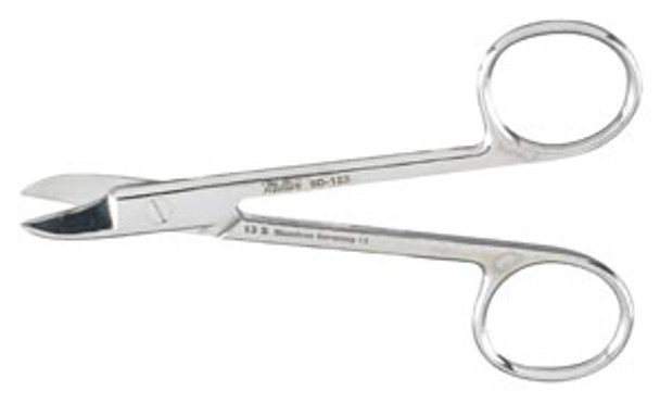 Integra Miltex 9D-123 Wire Cutting Scissors, 4¾in., Curved , each