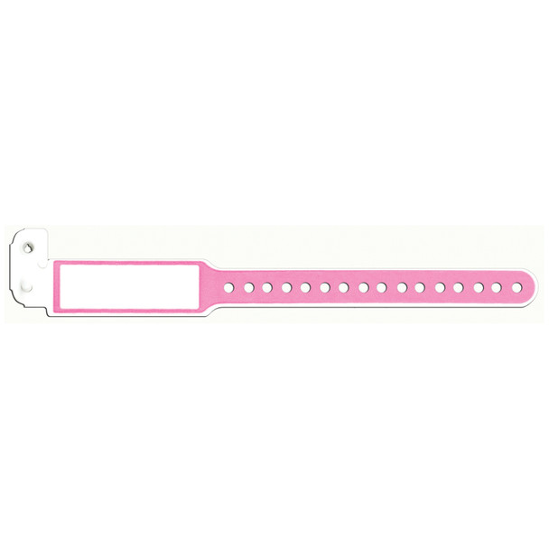 Precision Dynamics (formerly PDC Timemed) DYNAMICS SENTRY® 5010-XX-PDJ Infant Imprinter Band, 1 7/8in. x 11/16in., Specify Color: (11) White, (12) Pink or (18) Light Blue, 250/bx , box