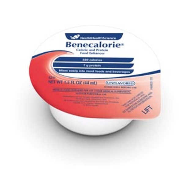 Nestle Healthcare Nutrition RESOURCE® BENECALORIE™ 28250000 Resource® Benecalorie, Neutral Flavor, 1.5 oz Cups, 24/cs (240 cs/plt) (Minimum Expiry Lead is 90 days) (Continental US Only) , case