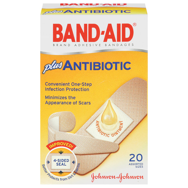 Johnson & Johnson Consumer Products BAND-AID® 005570 Adhesive Bandages, Assorted Sizes, 20/bx, 24 bx/cs (Continental US+HI Only) , case