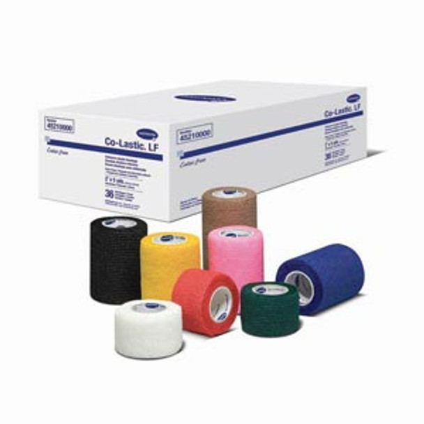 Hartmann USA, Inc. USA CO-LASTIC® 45310000 Bandage, Cohesive, Elastic, 3in. x 5 yds, 8 Assorted Colors, Latex Free (LF), 24/cs , case