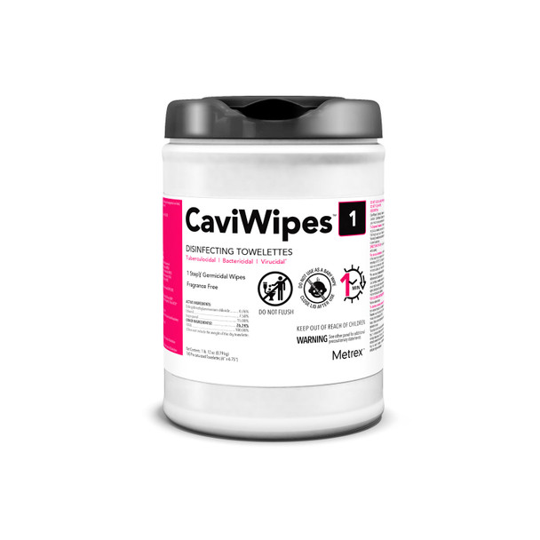 Metrex Research Corporation CAVIWIPES1™ 13-5100 CaviWipes1™, 6\in. x 6¾\in., 160 ct/can, 12 can/cs (40 cs/plt) (091258) (US Only) , case