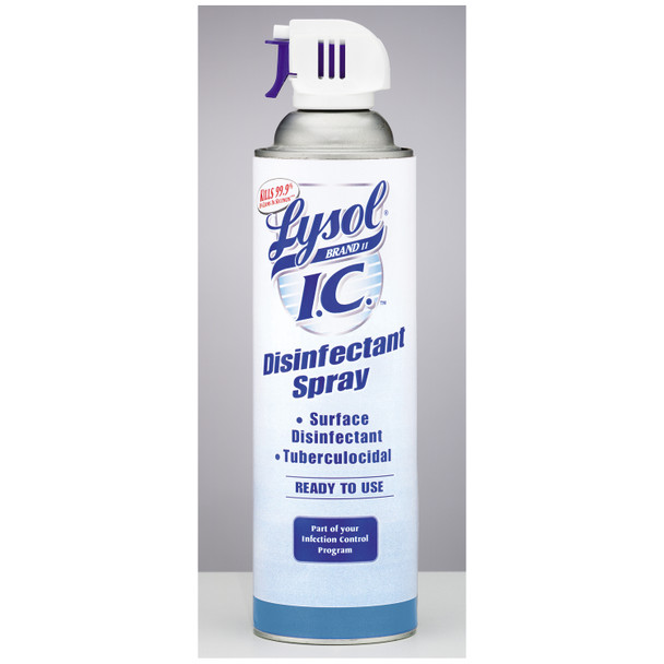 Sultan Healthcare, Inc. LYSOL® I.C.™ 95029 Disinfectant Spray, 19 oz Bottle (12 btl/cs, 80 cs/plt) (HAZMAT Fees Apply, cannot ship via Air or to AK, GU, HI, MP, PR, VI) , bottle